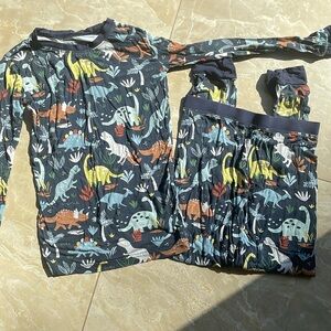 Little Sleepies Jurassic Jungle 2 Piece PJ set | Bamboo | Size 7/8